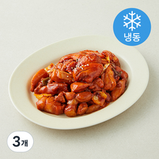요리락 저당 춘천식 닭갈비 (냉동), 3개, 500g