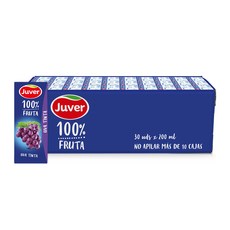 Juver 茱兒 葡萄果汁, 200毫升, 30個