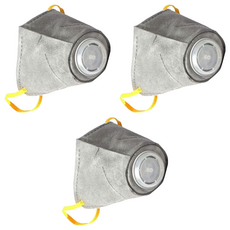 蘿林嚴選 寵物狗狗外出專用防病毒口罩3入 口罩 寵物 寵物外出用品 灰色, S, 400g, 1組