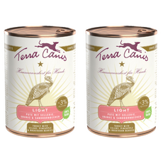 테라카니스 강아지 라이트 습식사료, 칠면조+샐러리, 400g, 2개