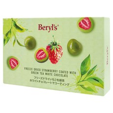 Beryl's 草莓夾心白巧克力 綠茶味, 80g, 1個