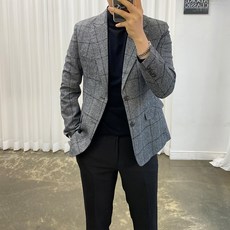 Adore Classic 男士 Ralph 春秋冬季高級格紋夾克