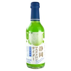 木村飲料 靜岡麝香哈密瓜風味汽水, 240ml, 1瓶