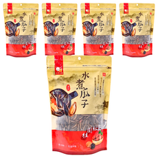 小農生機 水煮瓜子-桂圓紅棗風味, 360g, 5包