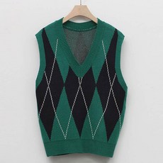 보리맘 라인 브이넥 베스트 니트 조끼 임부복 M589