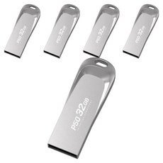 PLEIGO USB 메모리 P50, 32GB, 5개