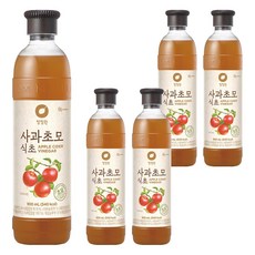 清淨園 蘋果醋, 900ml, 5個