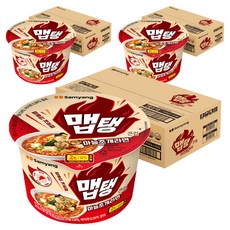 맵탱 큰컵 마늘조개라면 110g, 48개
