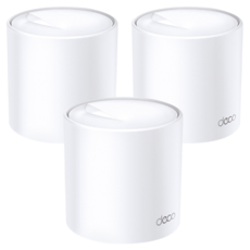 tp-link 台灣公司貨 家用 v3.2 AX1800 完整家庭Mesh Wi-Fi 6系統無線分享器 3個, 1套, Deco X20(3-pack)