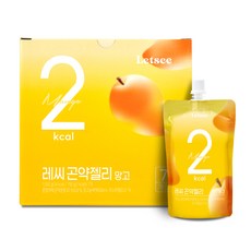 레씨 2kcal 곤약젤리 망고 7개입, 1개, 1.05kg