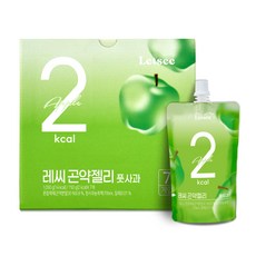 레씨 2kcal 풋사과 곤약젤리 7p, 1.05kg, 1개