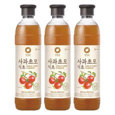 清淨園 蘋果醋, 900ml, 3個