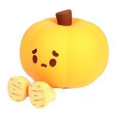半島良品 造型小夜燈拍拍燈 9.5 x 9.5 x 8.4cm, 南瓜