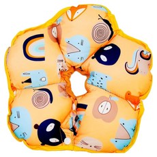 Mon bebe 夢貝貝 太陽花舒適防水頭套, 黃色, 1個