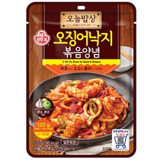OTOKI 不倒翁 炒魷魚章魚調味醬, 120g, 1包