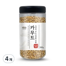 대구농산 건강곡간 골드 카무트, 500g, 4개