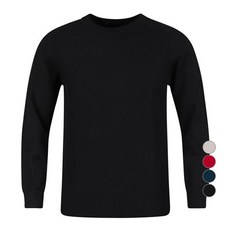 luxgolf 男士圓領長袖高爾夫針織衫 OT4A417