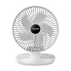 USB 折疊式空氣循環扇, F0676-01, 白色