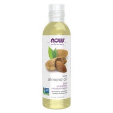 NOW Foods 純甜杏仁保濕油, 118ml, 1瓶