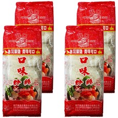 龍口 口味粉絲, 滑溜順口 勁嚼好味, 300g, 4包