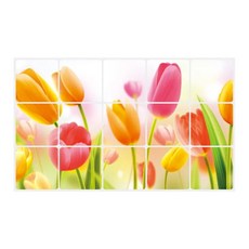 WA. WALL ART 清新花香 耐高溫防水防油貼 80g, 1個