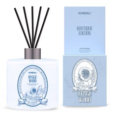 쿤달 시그니처 룸 부티크 에디션 디퓨저 선물세트, 1개, 500ml, 휘게우드
