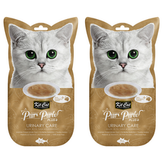 Kit Cat 呼嚕嚕肉泥 泌尿健康配方, 鮪魚, 60g, 2包