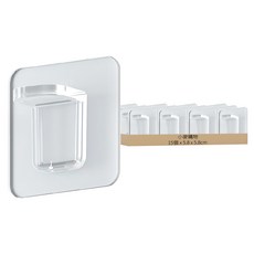 小麥購物 層板支撐架 加強版 5.8 x 5.8cm 9g 15個, 1包, 透明色 塑膠