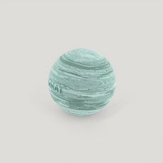 QMAT 7cm 筋膜球（雲彩）-40D 翠湖綠, 精確穴位點按摩設計，輕便易攜，全身各部位適用, 1個