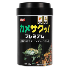 COMET 可美多 澤龜營養飼料 包含胡蘿蔔和納豆菌, 105g, 1瓶
