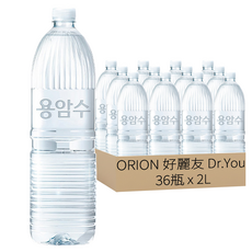 ORION 好麗友 Dr.You 無標籤濟州熔岩水, 2L, 36瓶