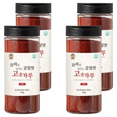 황금이네 국내산 요리를 살리는 감칠맛 고춧가루, 110g, 4개