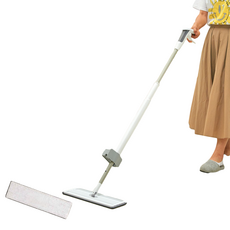 HOMETNERS 乾濕兩用拖把+墊子2入 1個, 1組