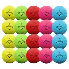 Callaway 卡拉威 二手混合高爾夫球 AA 42.67mm, 20顆, 隨機出貨