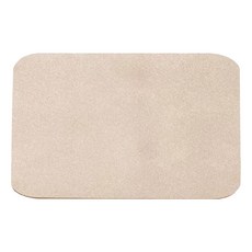 CB JAPAN 浴室地墊 抗菌 矽藻土軟墊, 米色 Flow, 1個