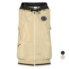 luxgolf 女款 PG高爾夫抽繩撞色連帽背心 JB4A537W