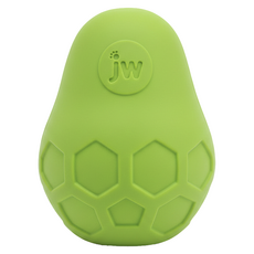 Petmate jw 翻滾酪梨漏食玩具, 綠色, 1個