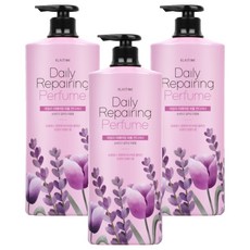 엘라스틴 데일리 리페어링 퍼퓸 컨디셔너, 1.1L, 3개