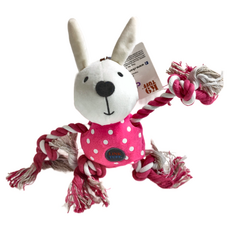 Charming Pet EABU 紅兔子 寵物玩具, 1個, 35 x 20 x 9cm