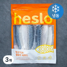 해슬로 노르웨이 간고등어살 5~6팩 (냉동), 1kg(160-200g,5-6팩), 3개