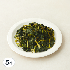 나물투데이 국내산 데친 건유채, 350g, 5개, 1개입