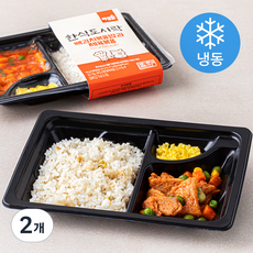 아임닭 한식도시락 백김치볶음밥과 제육볶음 (냉동), 230g, 2개