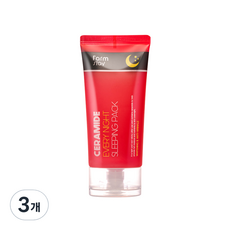 팜스테이 세라마이드 에브리 나이트 슬리핑 팩, 120ml, 3개