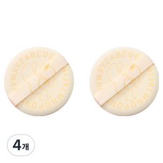 LOVISH Q彈粉撲, 象牙白, 4個