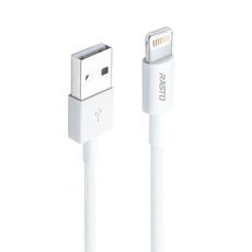 RASTO 蘋果Lightning充電線, 1.2m, RX32, 1條