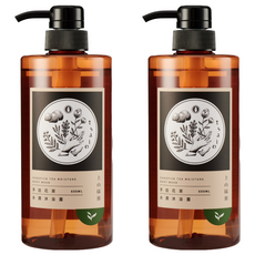 tsaio 上山採藥 水潤沐浴露 手捻花茶 添加金盞花、甘菊花萃取 溫和不刺激 泡沫綿密 舒緩配方 所有膚質都適用, 600ml, 2瓶