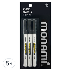monAmi 奇異筆 3入, 5個, 黑色