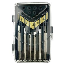 EnGInEER 工程師 十字一字鐘錶起子6件組 DM-60, 1組