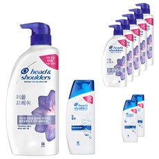 헤드앤숄더 퍼퓸 프레쉬 샴푸 750ml 2개 + 헤드앤숄더 딥클린 샴푸 90ml 1개, 3세트