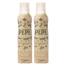 페페 냉압착 유기농 엑스트라버진 올리브유 스프레이, 200ml, 2개